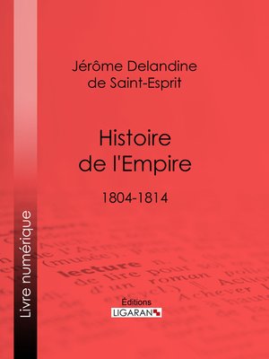 cover image of Histoire de l'Empire